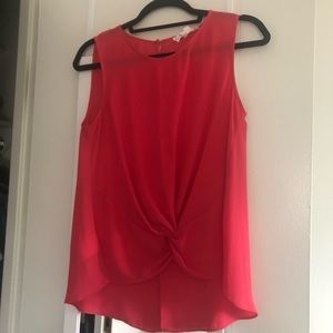 Pink BCBGeneration Blouse with front knot